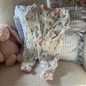MAGNETIC ME Pastel Floral Kids Footie